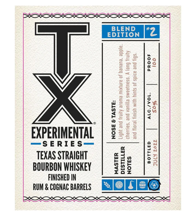 TX | Experimental Series #2 | Texas Straight Bourbon Whiskey | 2024 Limited Release | 375ML at CaskCartel.com