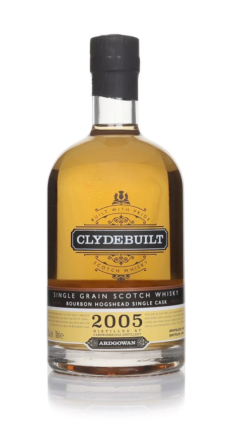Clydebuilt Cameronbridge 20 Year Old 2005 Cask #801606 Bourbon Hogshead (Ardgowan) Single Grain Scotch Whisky | 700ML at CaskCartel.com