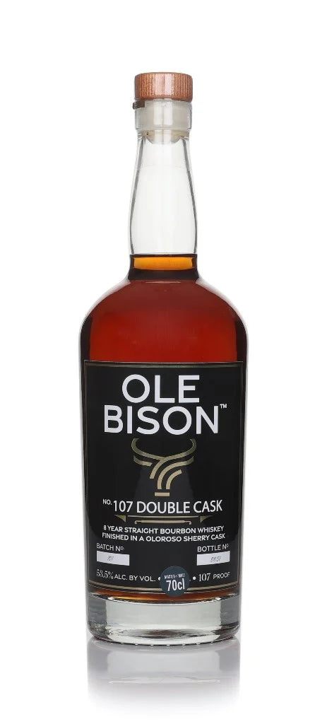 Ole Bison 8 Year Old 107 Double Cask Bourbon Whisky | 700ML at CaskCartel.com