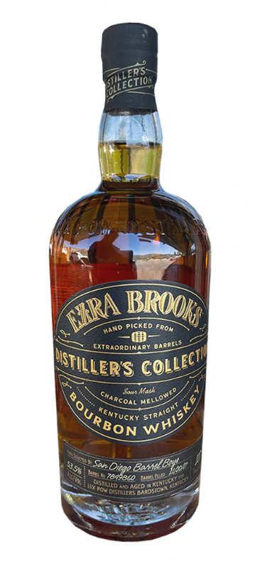 Ezra Brooks Distiller's Collection Selected by San Diego Barrel Boys Kentucky Straight Bourbon Whiskey at CaskCartel.com