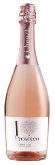 2020 | I Heart Wines | Prosecco Extra Dry Rose at CaskCartel.com