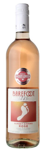 Barefoot Cellars | Bright & Breezy Sunset Sipping Rose - NV at CaskCartel.com