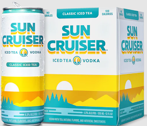 Sun Cruiser | Classic | Iced Tea & Vodka RTD Cocktail | (4)*355ML