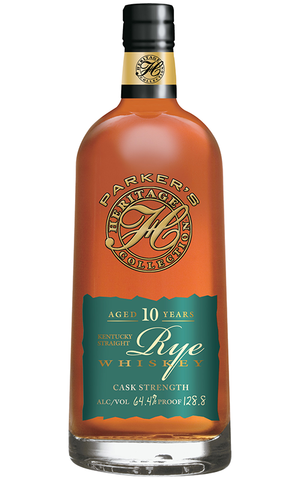 Parker's Heritage Collection: 10 Year Old Cask Strength Rye at CaskCartel.com