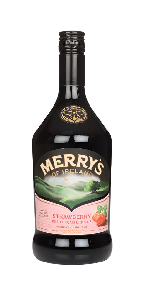 Merry's Strawberry Irish Cream Liqueur | 700ML at CaskCartel.com