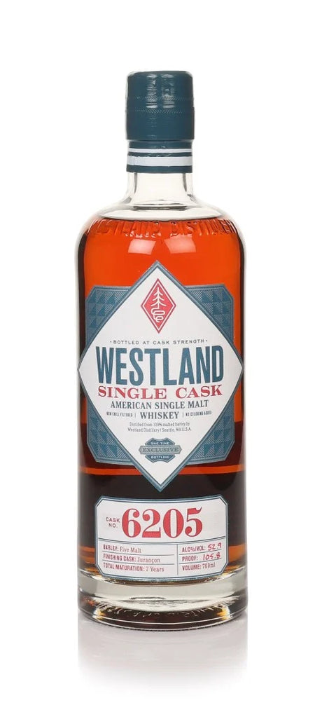 Westland Single Cask 7 Year Old Exclusive Cask #6205 Single Malt Whiskey | 700ML at CaskCartel.com