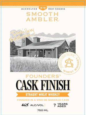 Smooth Ambler Founders’ Cask Finish Straight Wheat Whiskey at CaskCartel.com