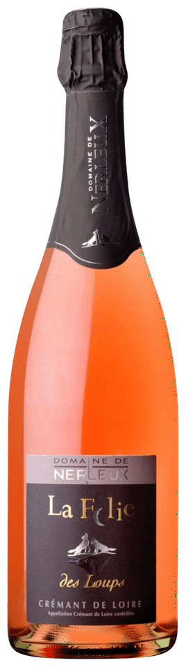 Domaine de Nerleux | Cremant de Loire La Folie des Loups Rose - NV at CaskCartel.com