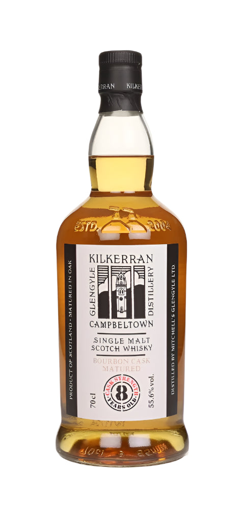 Kilkerran 8 Year Old Cask Strength - Bourbon Cask Matured (55.6%) Single Malt Scotch Whisky | 700ML at CaskCartel.com