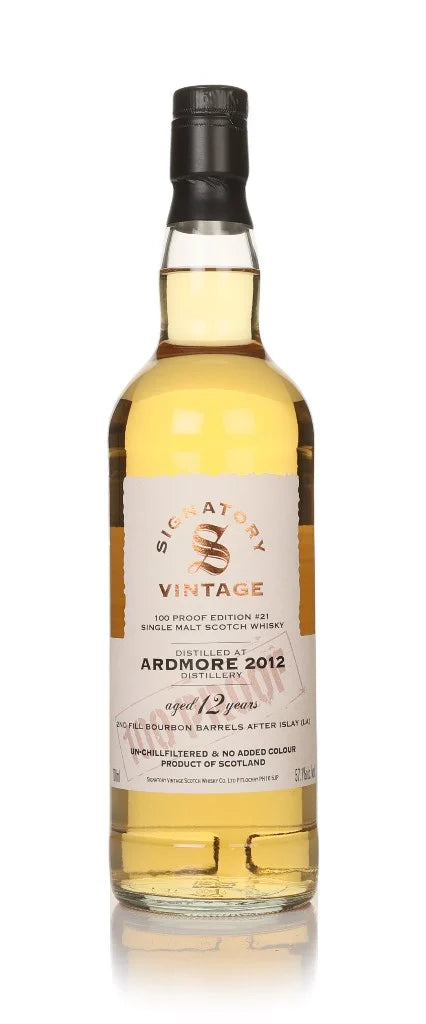 Ardmore 12 Year Old 2012 - 100 Proof Edition #21 (Signatory) Single Malt Scotch Whisky | 700ML at CaskCartel.com