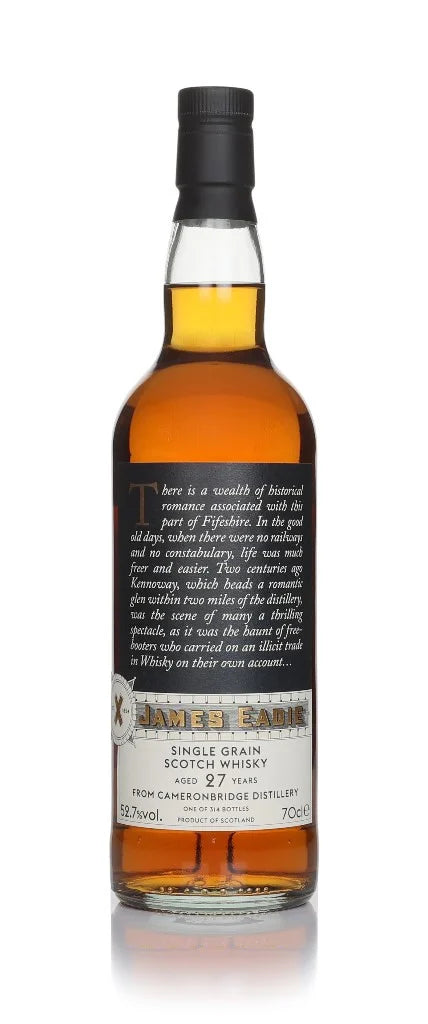 Cameronbridge 27 Year Old 1998 - Distilleries of Great Britain & Ireland (James Eadie) Single Grain Scotch Whisky | 700ML at CaskCartel.com