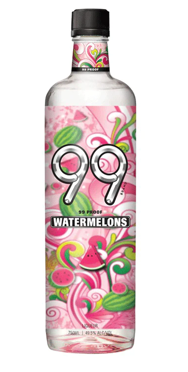 99 Watermelon Schnapps 99 Proof Liqueur