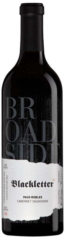 2017 | Broadside Wines | Blackletter Cabernet Sauvignon at CaskCartel.com