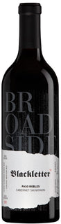 2017 | Broadside Wines | Blackletter Cabernet Sauvignon at CaskCartel.com