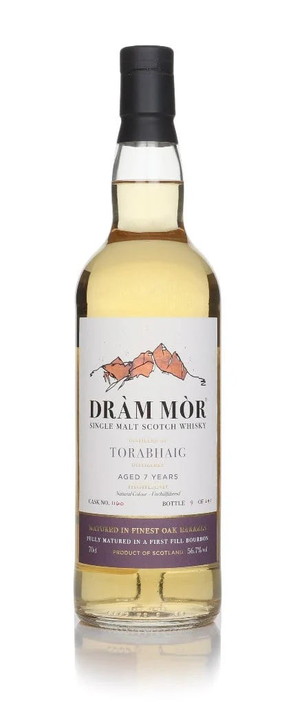 Torabhaig 7 Year Old 2018 Cask #1160 - Dram Mor Single Malt Scotch Whisky | 700ML at CaskCartel.com