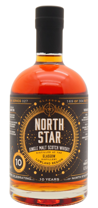 Glasgow North Star 10 Year Old · 2016 Vintage Single Malt Scotch Whisky | 700ML at CaskCartel.com