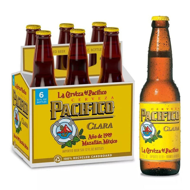 Pacifico Clara Beer | (6)*355ML at CaskCartel.com