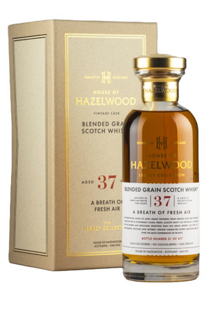 Fresh Air 37 Year Old House of Hazelwood Legacy Collection Blended Grain Scotch Whisky | 700ML at CaskCartel.com