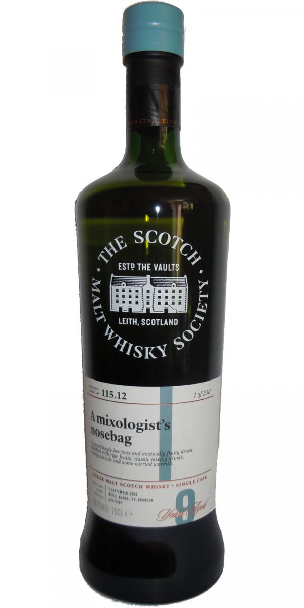 anCnoc 2009 SMWS 115.12 A Mixologist's Nosebag Single Malt Scotch Whisky | 700ML at CaskCartel.com