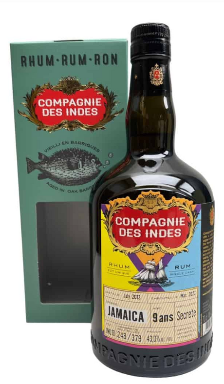Compagnie Des Indes Jamaica 9 Year Old Secrete | 700ML at CaskCartel.com