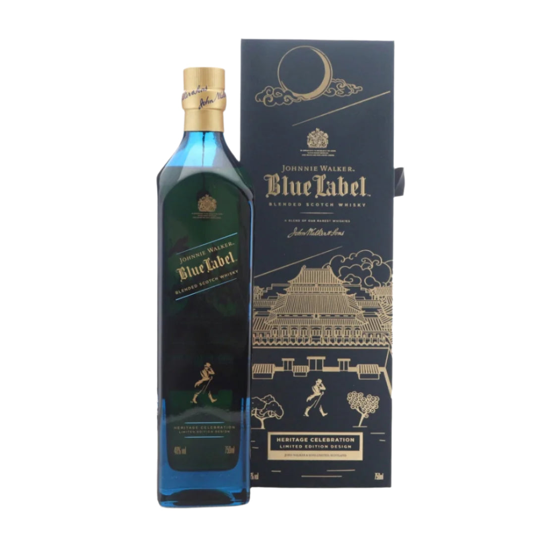 Johnnie Walker Blue Label Heritage Celebration Limited Edition Design Blended Scotch Whisky at CaskCartel.com