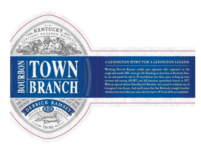 Town Branch Derrick Ramsey #12 Select Edition Kentucky Straight Bourbon Whiskey