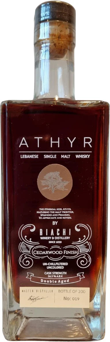Riachi Athyr Cedarwood Finish Lebanese Single Malt Whisky | 700ML at CaskCartel.com