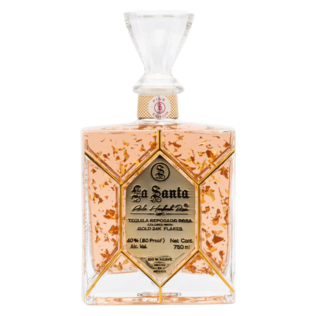 La Santa Reposado Rosa Gold 24 Tequila at CaskCartel.com