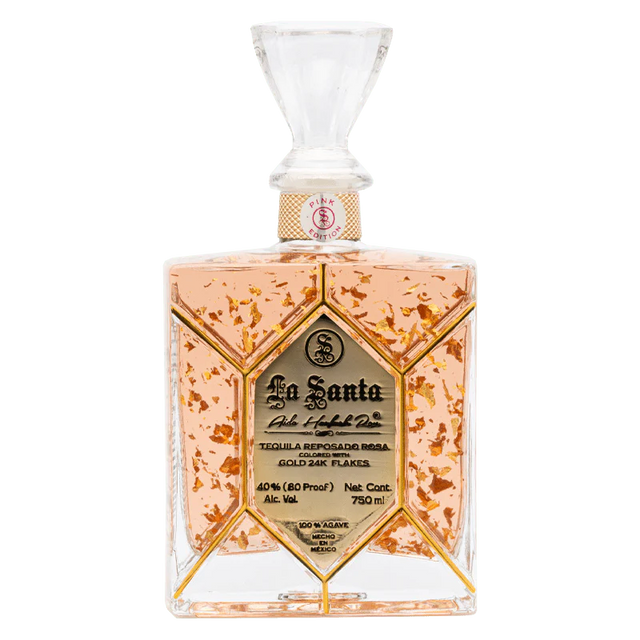 La Santa Reposado Rosa Gold 24 Tequila at CaskCartel.com