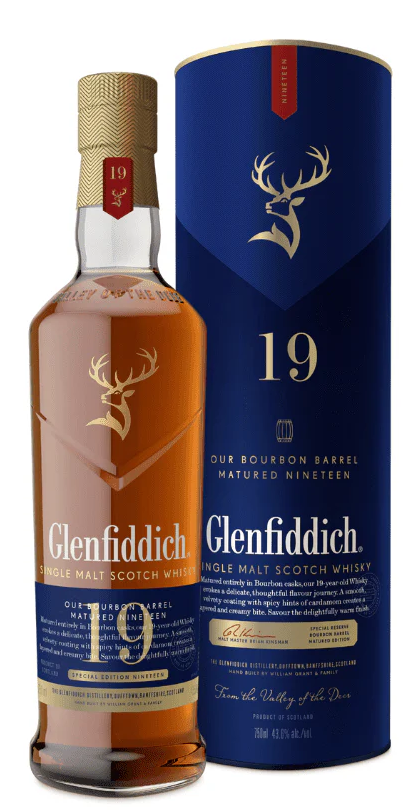 Glenfiddich 19 Year Old Ex-Bourbon Single Malt Scotch Whisky at CaskCartel.com