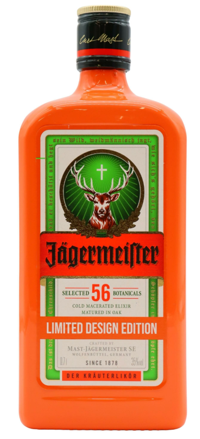 Jagermeister Pantone Culture Orange Edition Herbal Liqueur | 700ML at CaskCartel.com