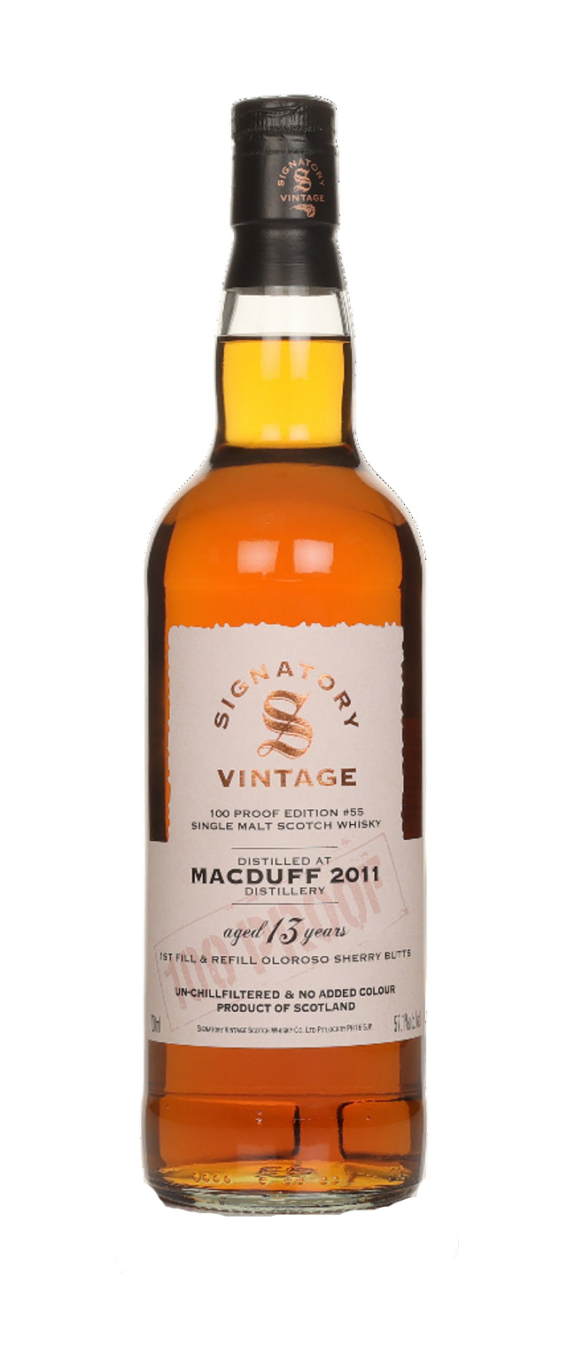 Macduff 13 Year Old 2011 - 100 Proof Edition #55 (Signatory) Single Malt Scotch Whisky | 700ML at CaskCartel.com