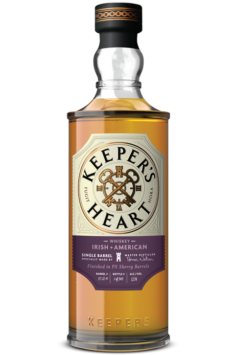 Keeper’s Heart Irish + American Single Barrel Finished In PX Sherry Barrels Whiskey at CaskCartel.com