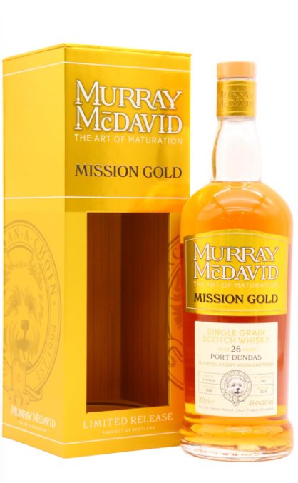 Port Dundas (Silent) Murray McDavid Mission Gold Series Single Cask #2410052 26 Year Old · 1998 Vintage Single Grain Scotch Whisky | 700ML at CaskCartel.com