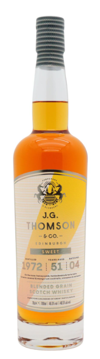 J.G. Thomson Batch #04 51 Year Old · 1972 Vintage Blended Grain Scotch Whisky | 700ML at CaskCartel.com