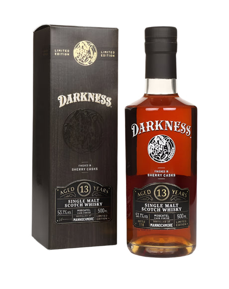 Mannochmore 13 Year Old Moscatel Cask Finish (Darkness) Single Malt Scotch Whisky | 500ML at CaskCartel.com