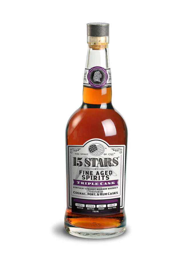 15 Stars | Triple Cask 2 | Kentucky Straight Bourbon Whiskey at CaskCartel.com