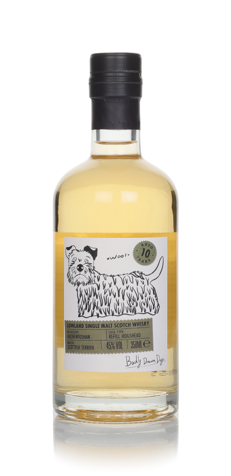 Auchentoshan 10 Year Old - Badly Drawn Dogs Single Malt Scotch Whisky | 350ML at CaskCartel.com