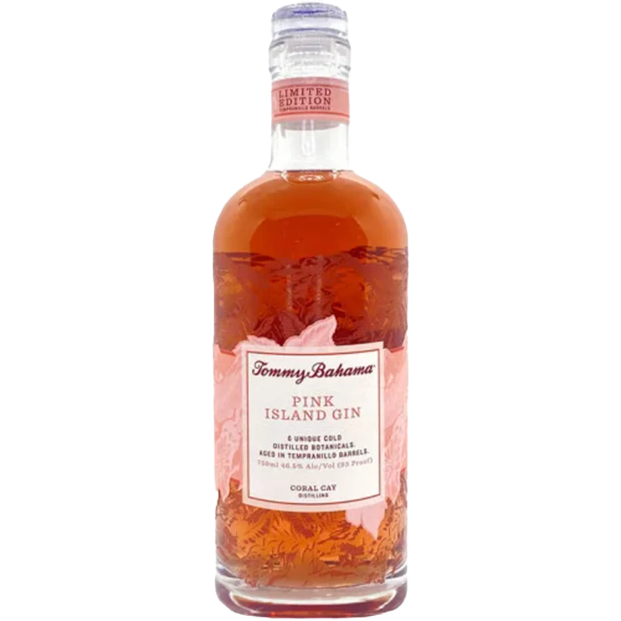 Tommy Bahama Pink Island Gin at CaskCartel.com