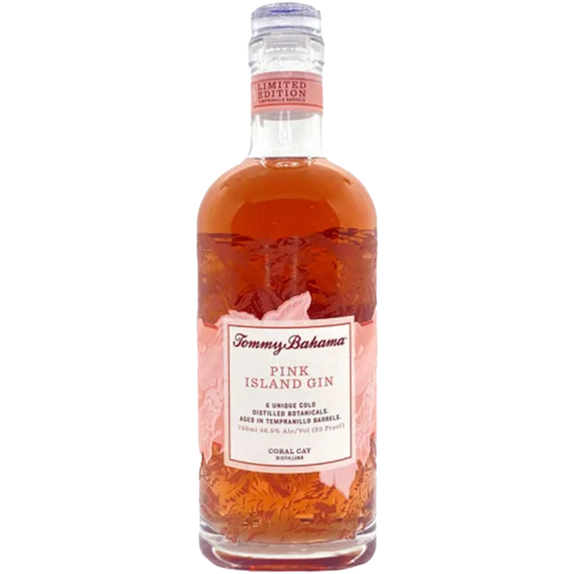 Tommy Bahama Pink Island Gin at CaskCartel.com