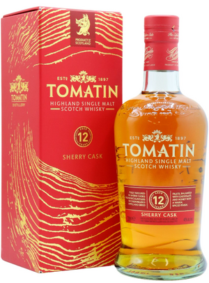 Tomatin Sherry Cask Matured 12 Year Old Single Malt Scotch Whisky | 700ML at CaskCartel.com