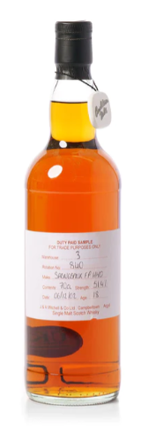 Springbank 18 Year Old Cage Bottling F P HD 840 Single Malt Scotch Whisky | 700ML at CaskCartel.com