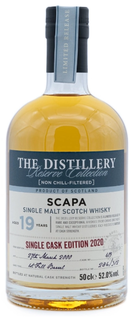 Scapa 19 Year Old 1st Fill Barrel #609 Single Malt Scotch Whisky | 500ML at CaskCartel.com