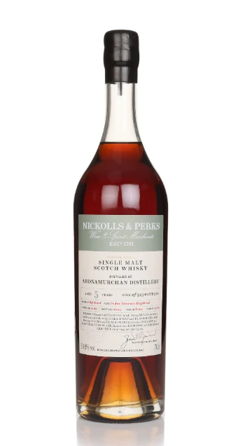 Ardnamurchan 5 Year Old 2019 Cask #2080 Nickolls & Perks Single Malt Scotch Whisky | 700ML at CaskCartel.com