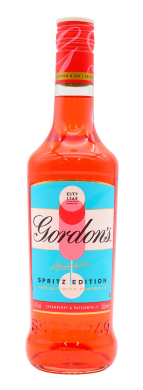 Gordons Strawberry & Passionfruit Spritz Spirit | 500ML at CaskCartel.com