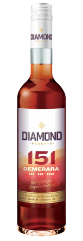 Diamond Reserve Aged 151 Demerara Dark Rum at CaskCartel.com