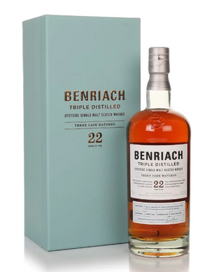 Benriach 22 Year Old Triple Distilled Whisky | 700ML at CaskCartel.com
