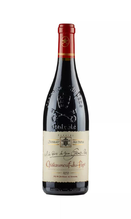 2010 | Domaine Bosquet des Papes | Chateauneuf du Pape A la Gloire de Mon Grand-Pere at CaskCartel.com