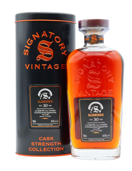 Glenburgie Signatory Vintage Symington's Choice Single Cask #203 30 Year Old 1995 Single Malt Scotch Whisky | 700ML at CaskCartel.com
