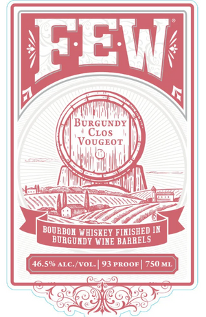 FEW Finished in Burgundy Wine Barrels Bourbon Whiskey at CaskCartel.com